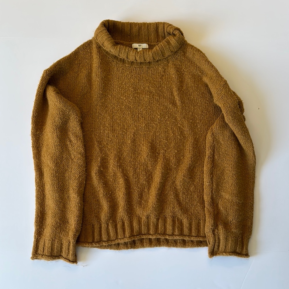 Cozy Brown Knit Sweater